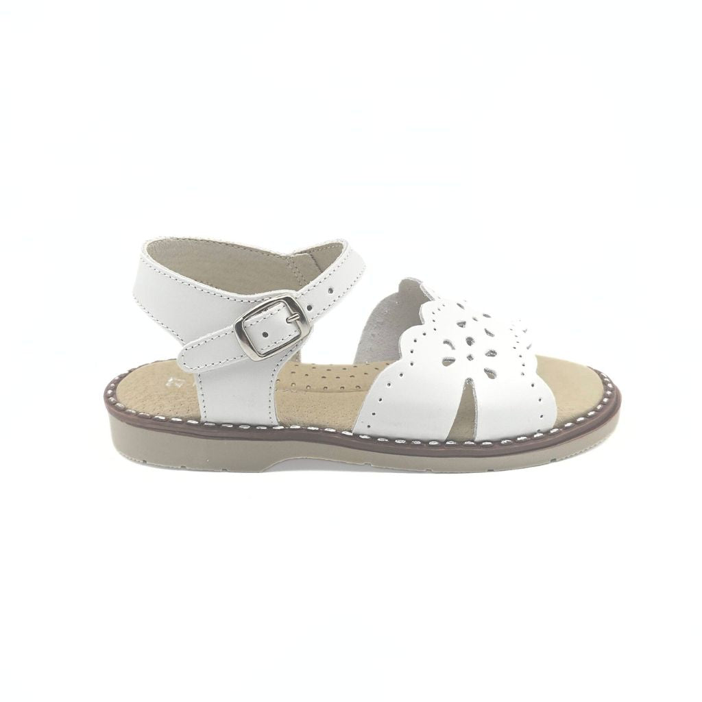Sandalia Lidia Picado Blanco