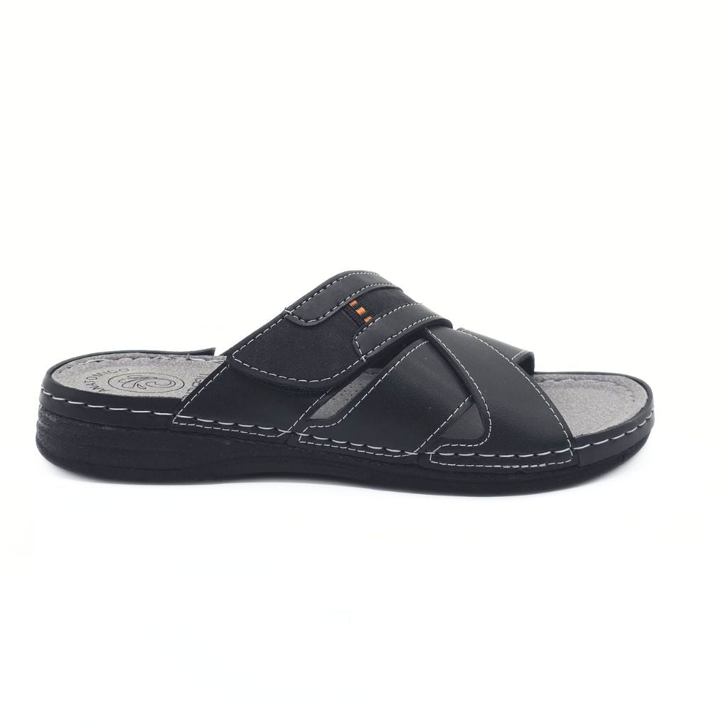 Sandalias abiertas Negro