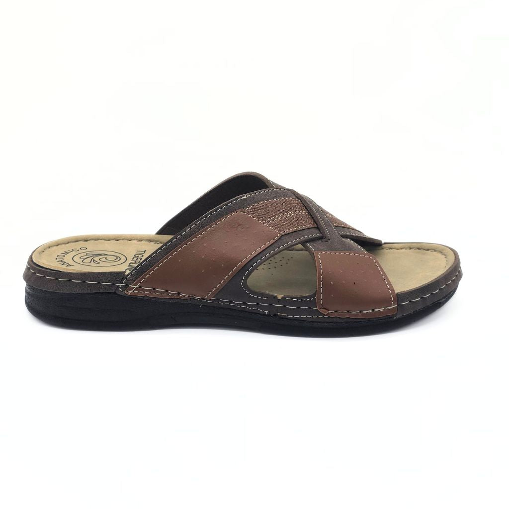 Sandalias abiertas Marrón
