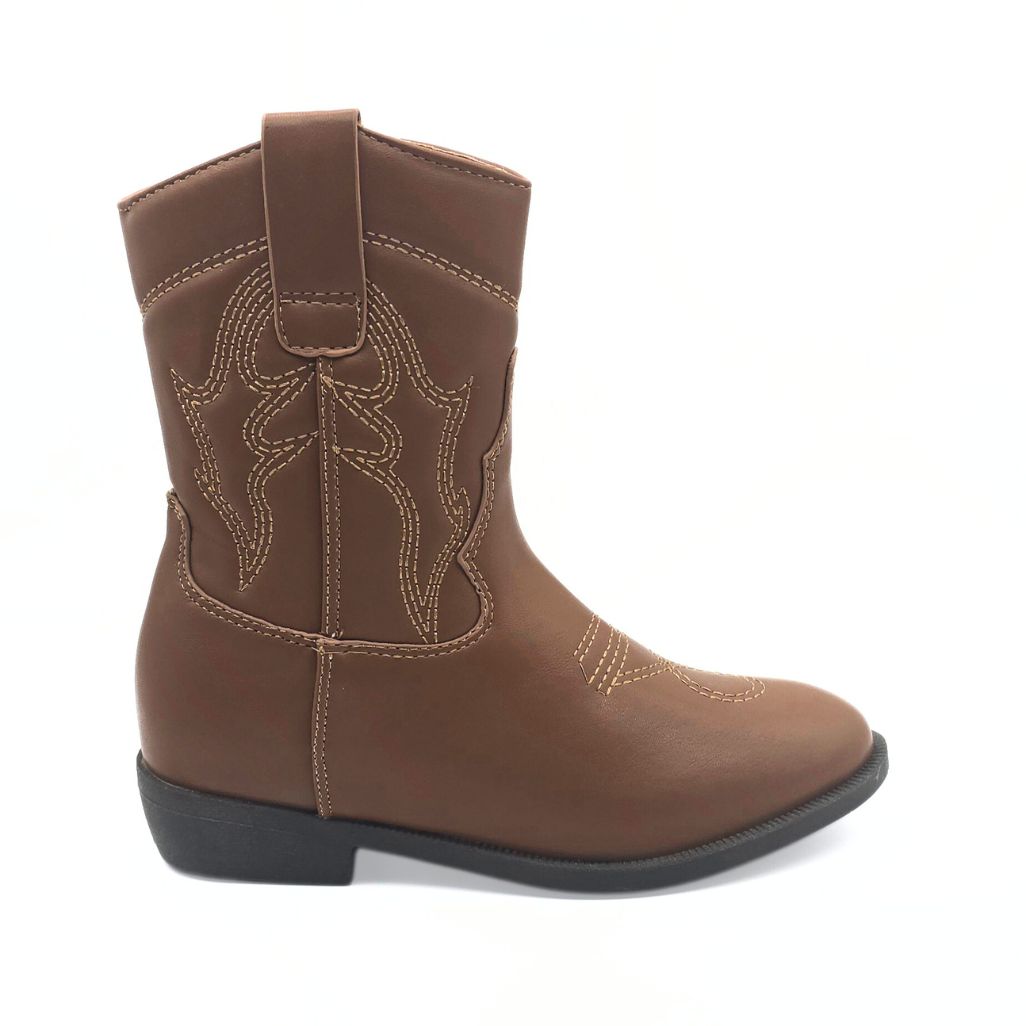 Botines Cowboy Marrón de niña