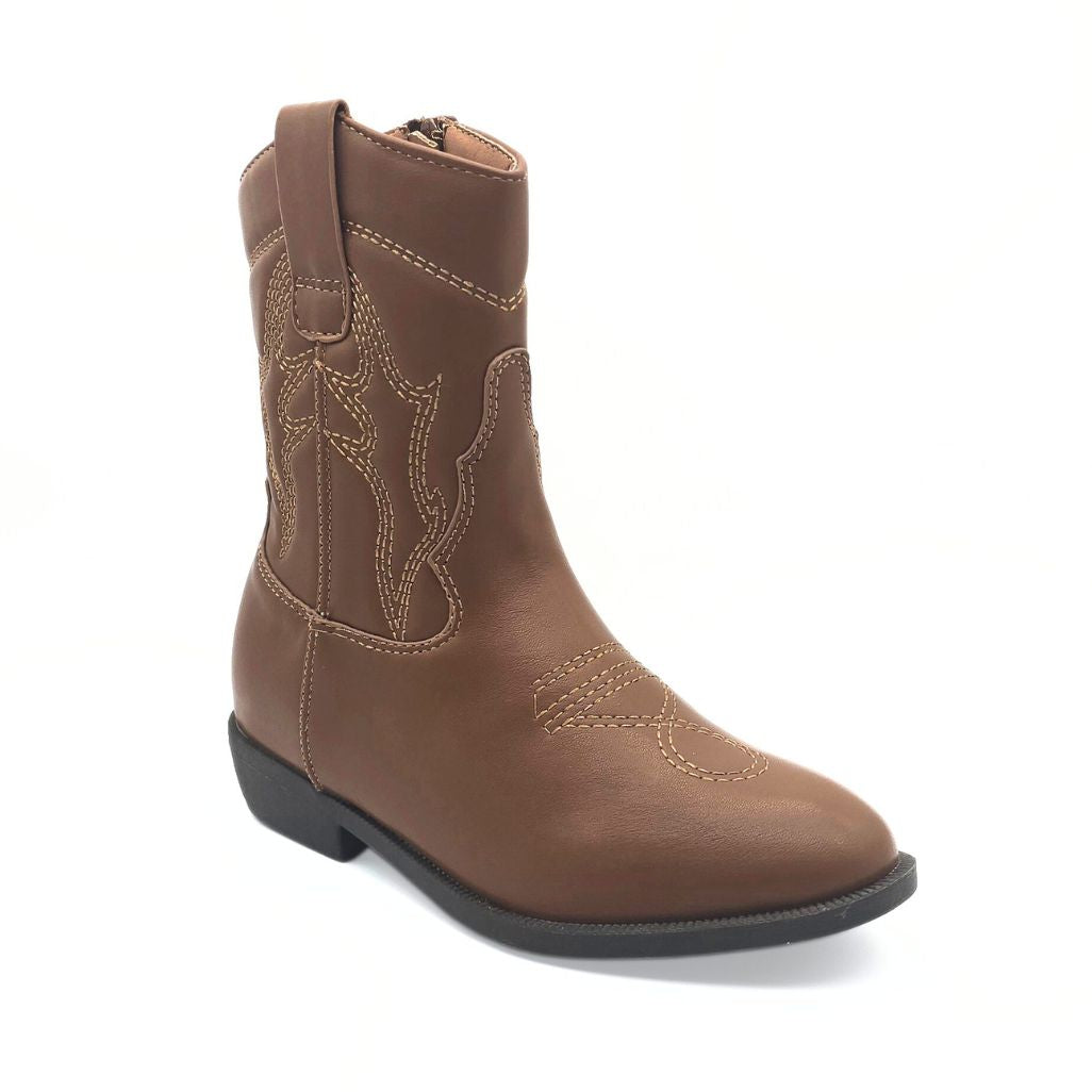 Botines Cowboy Marrón de niña