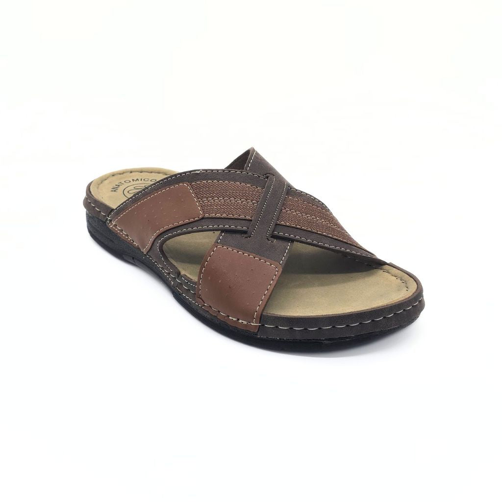 Sandalias abiertas Marrón
