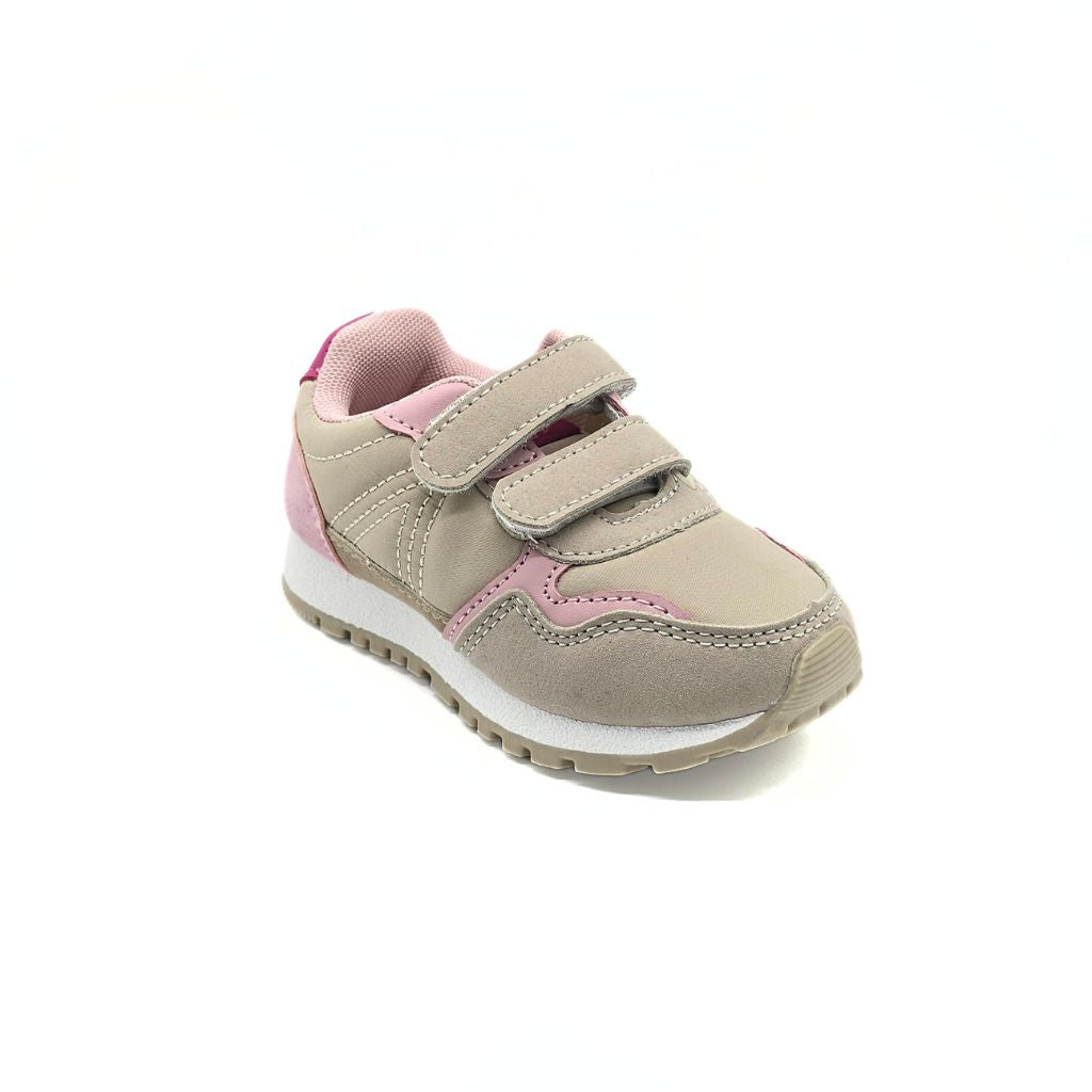 Deportivos con velcro Beige