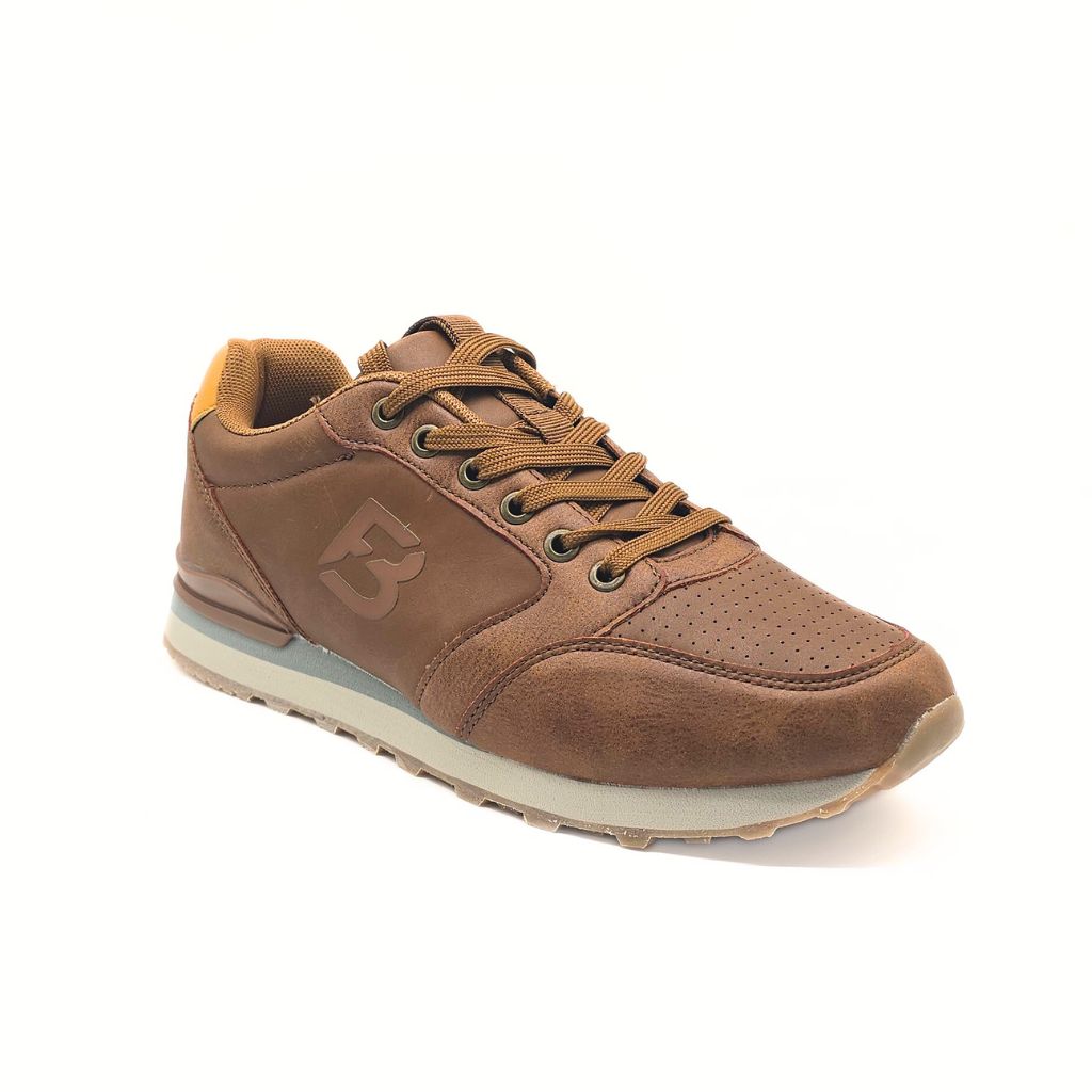 Deportivos Casual Double Memory Marrón