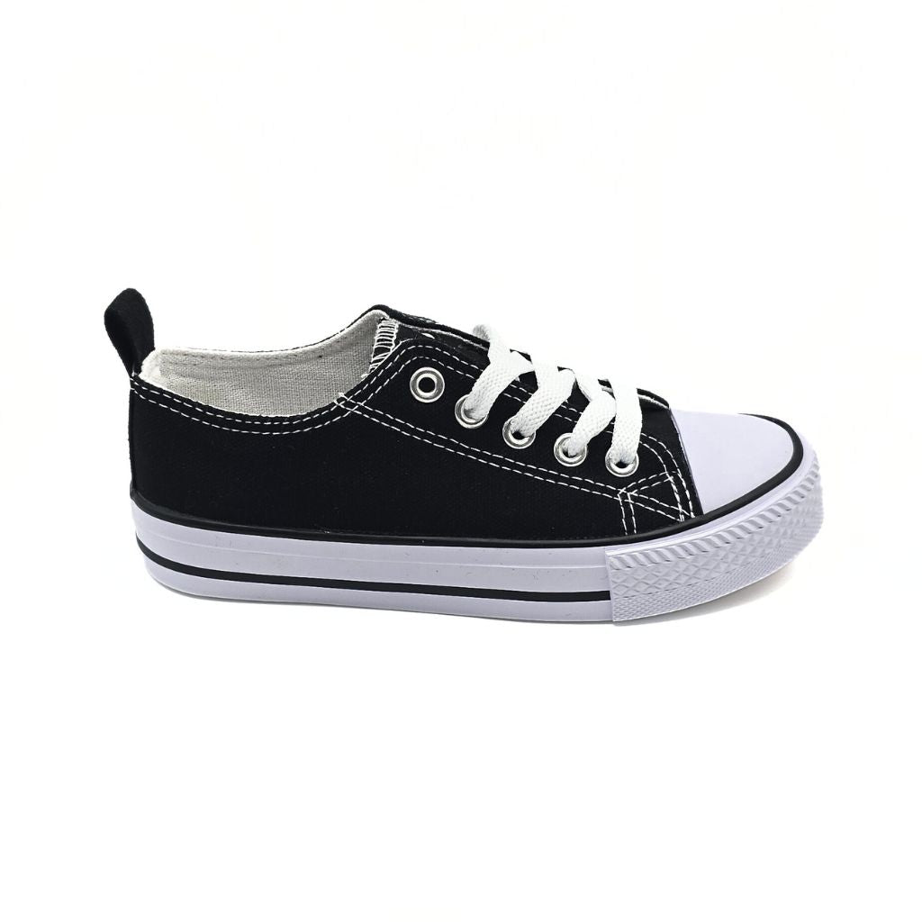 Zapatillas de Lona Negro