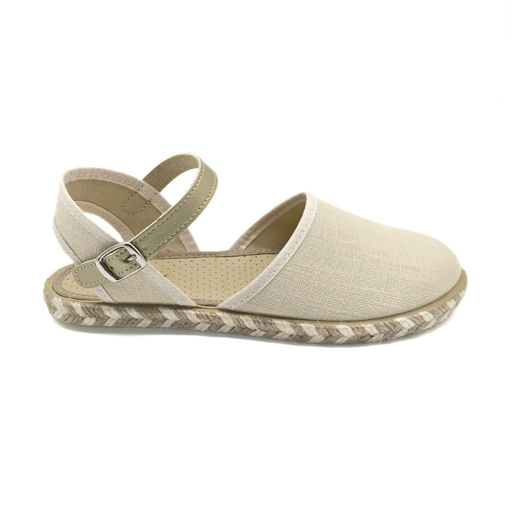 Alpargata de Niña Beige
