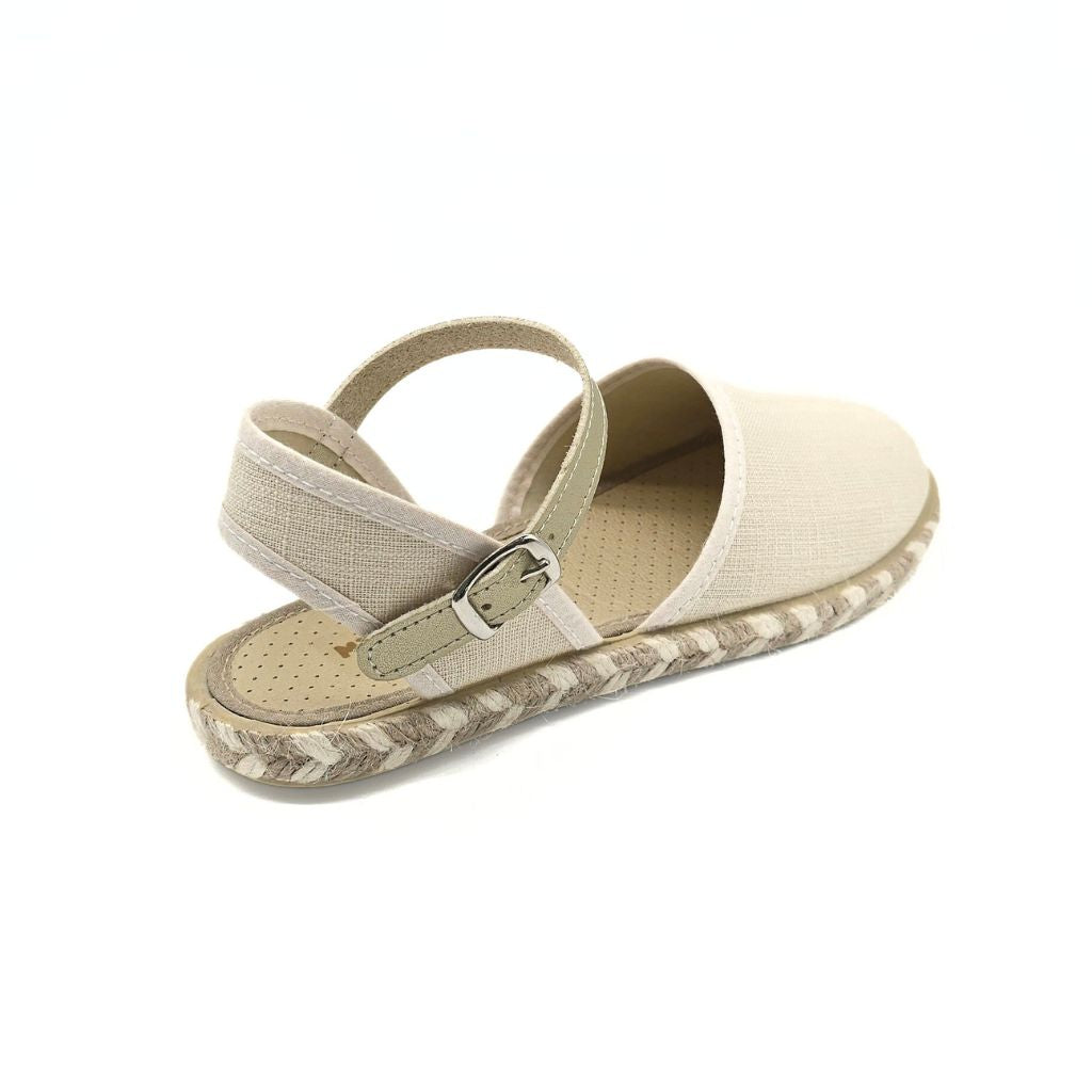 Alpargata de Niña Beige