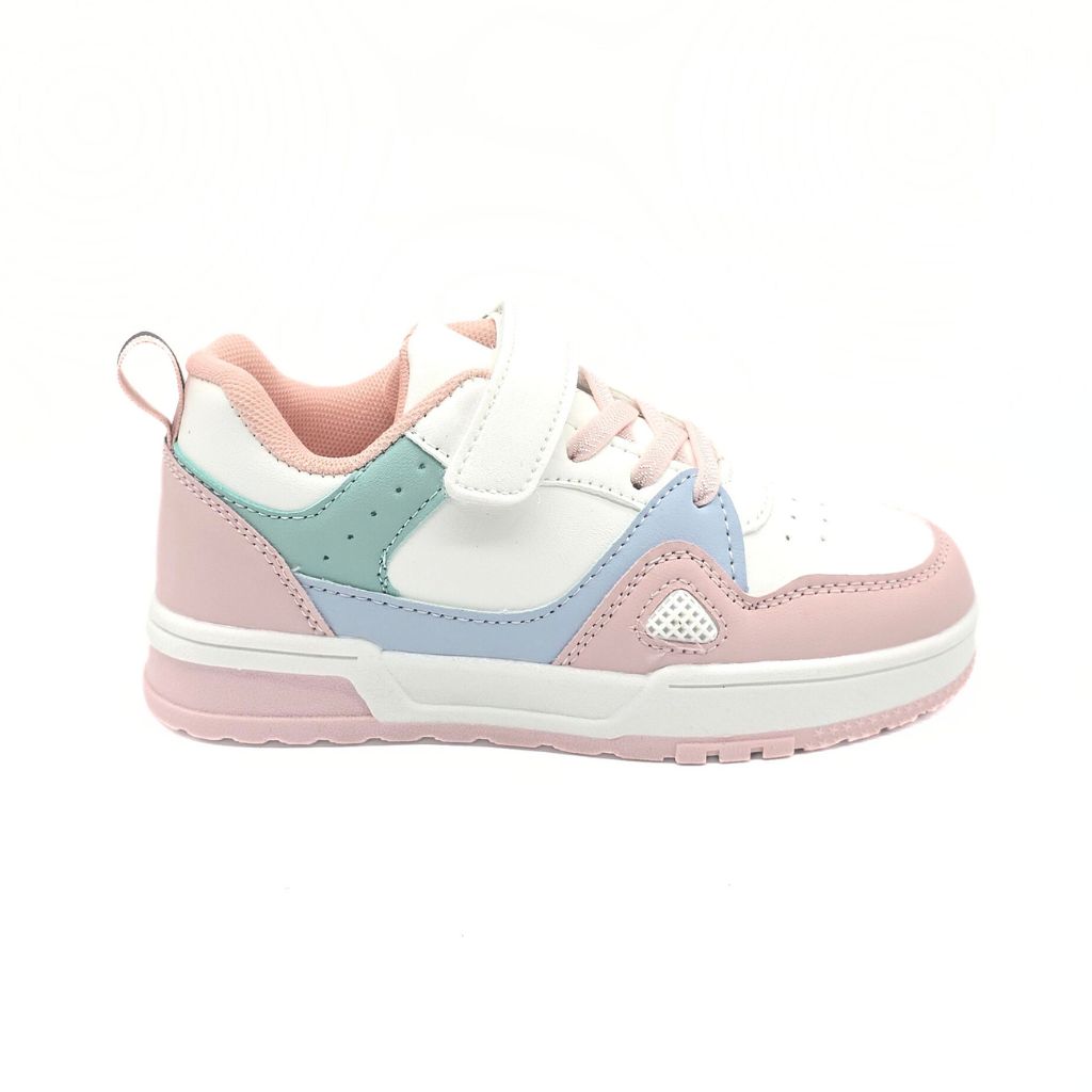 Deportivos con velcro Rosa