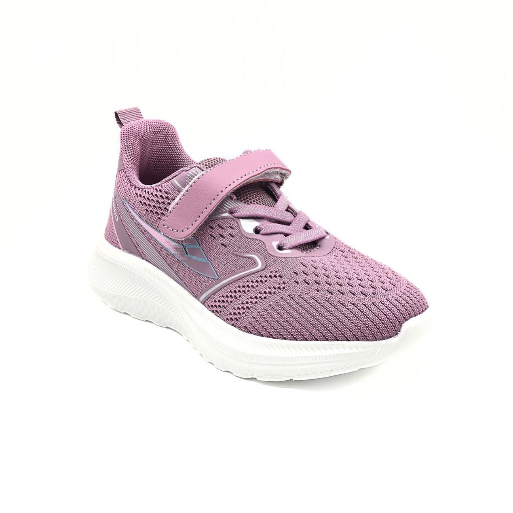 Deportivos con velcro Rosa