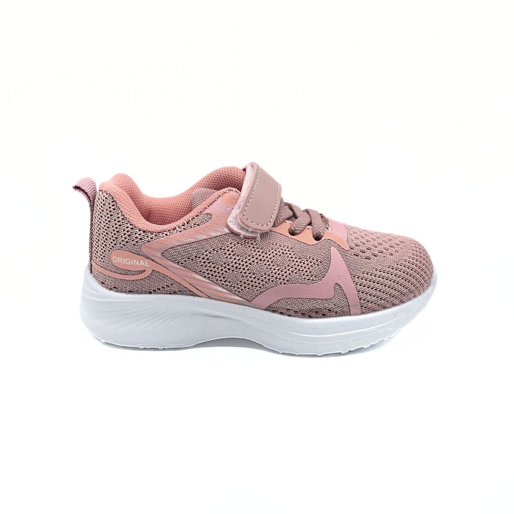 Deportivos con velcro Rosa