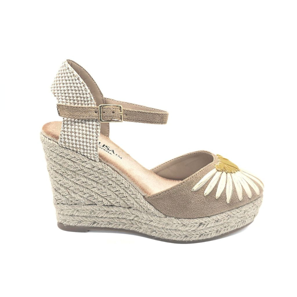 Cuñas con Flor Kaki