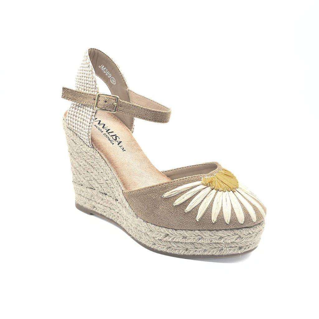 Cuñas con Flor Kaki