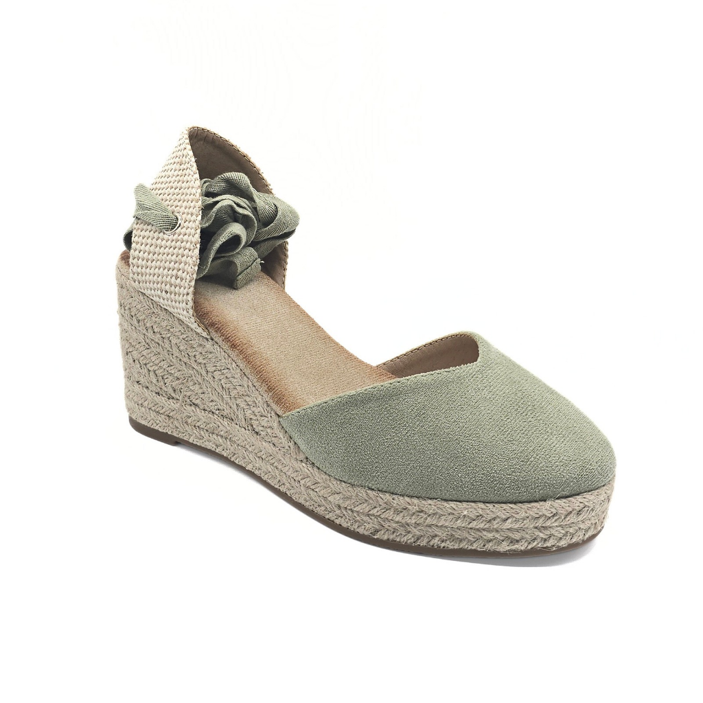 Cuñas de Mujer Verde