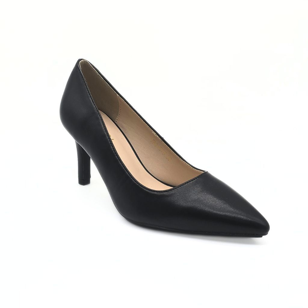 Zapato Salón de Tacón Negro
