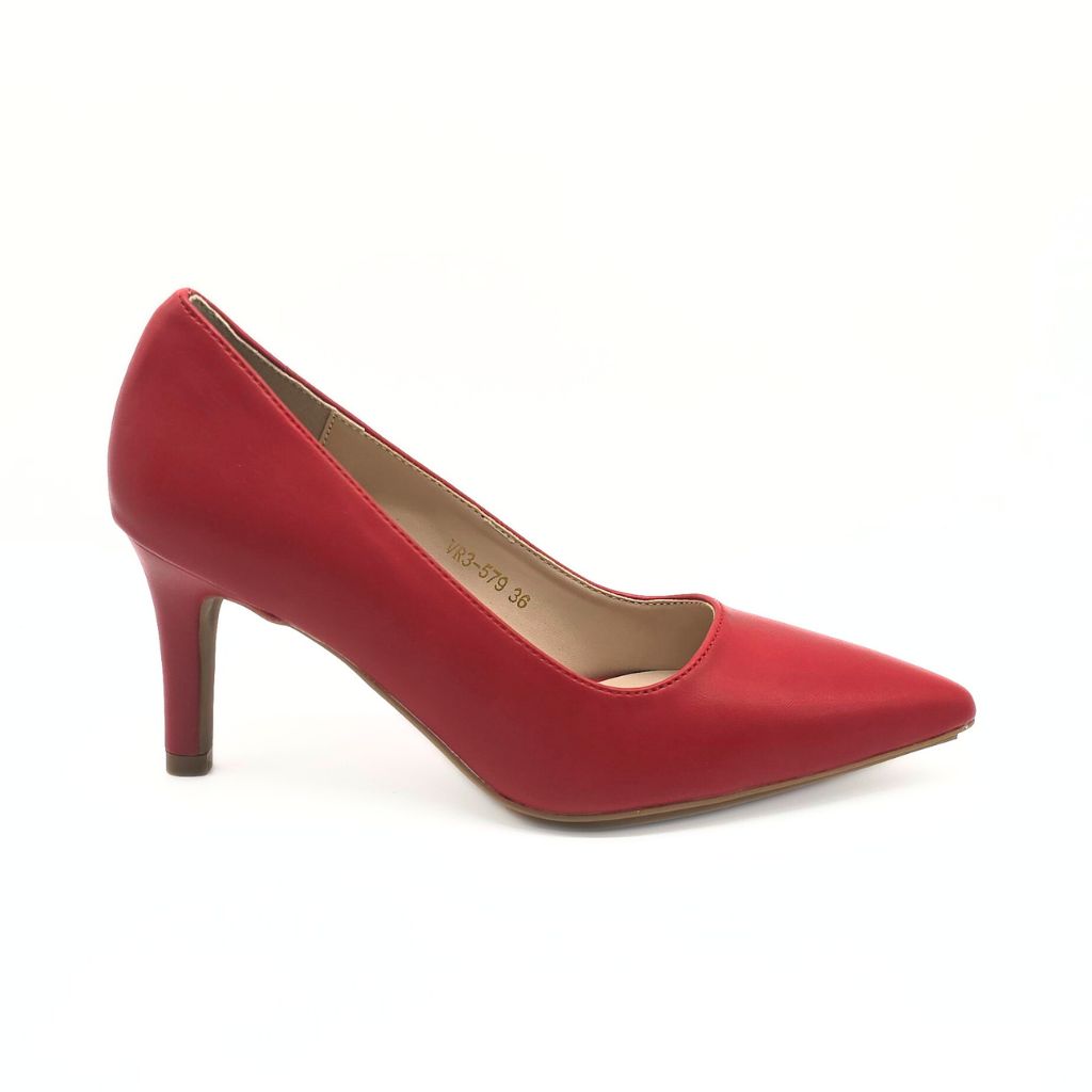 Zapato Salón de Tacón Rojo