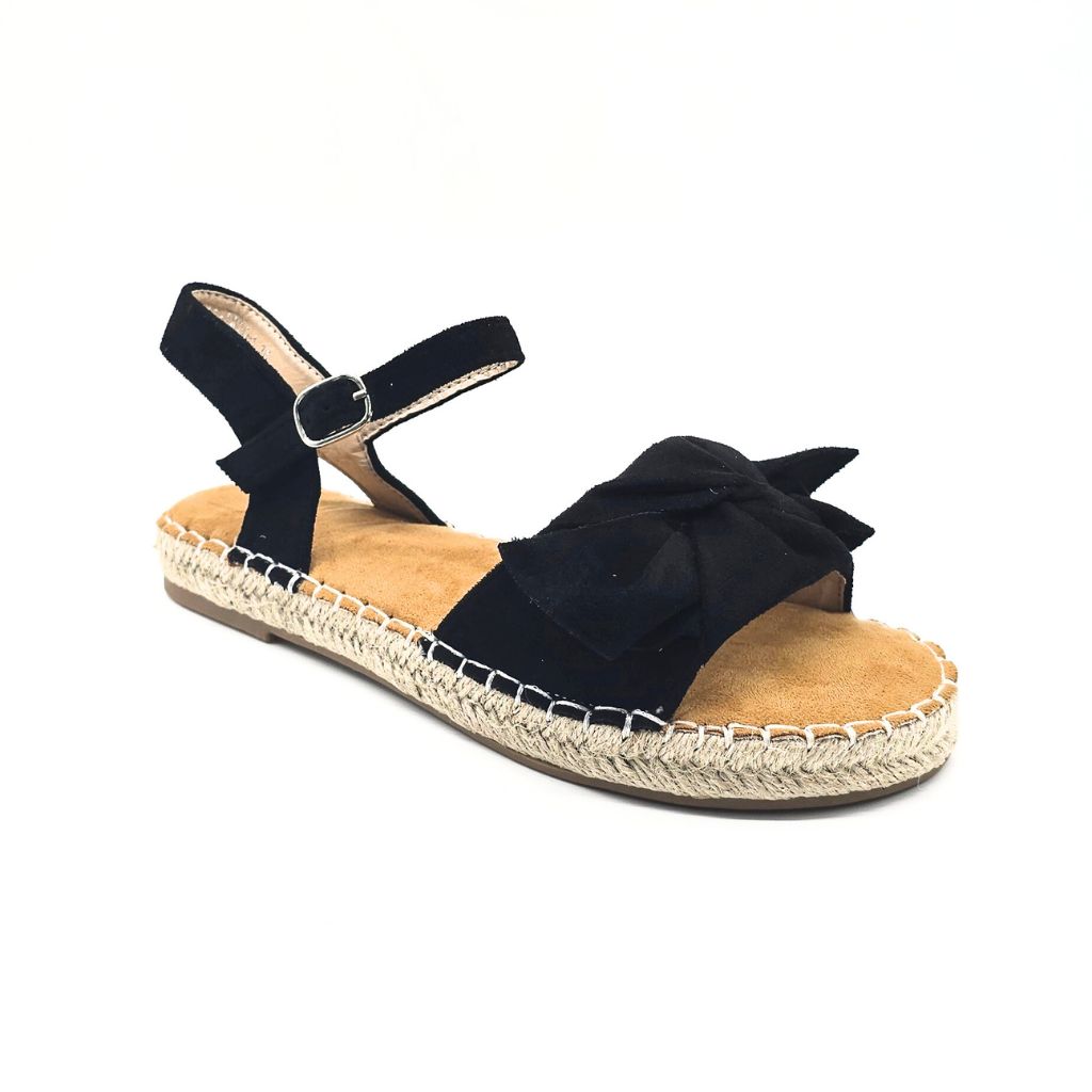Sandalia Plana Negro